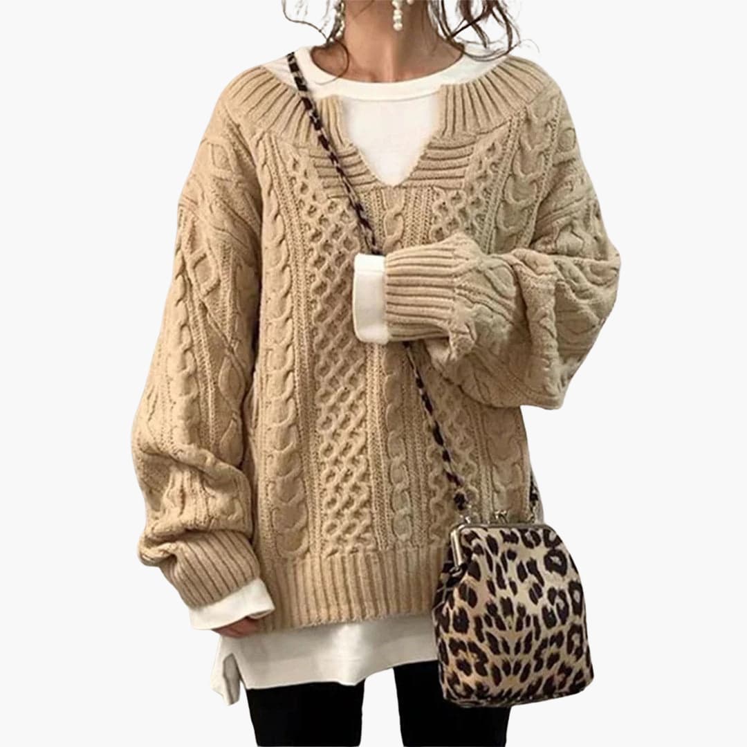 Holly | Oversized Knit Sweater