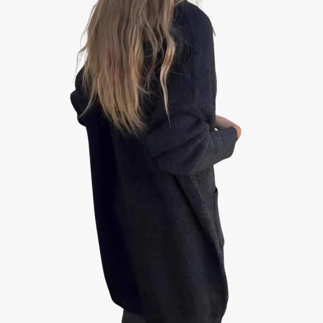 Holly | Casual Knit Pocketed Cardigan
