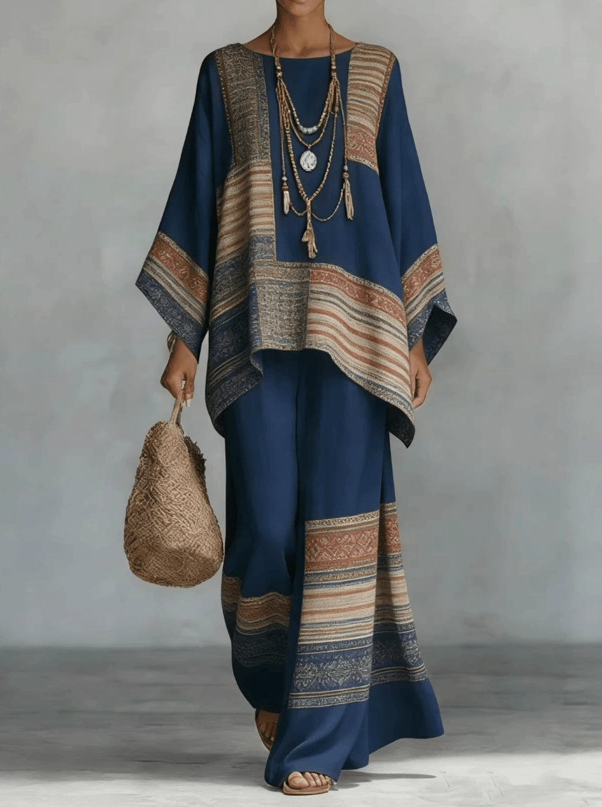 Celine | Elegant Linen Two-Piece Set - Eleanor & Sisters Boutique